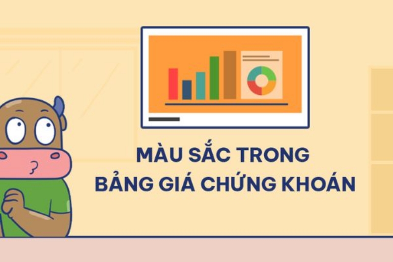 Các màu sắc trong chứng khoán có ý nghĩa gì?