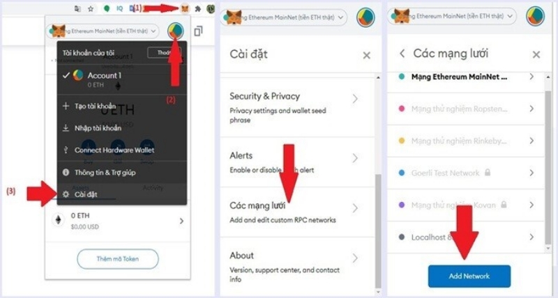 Hướng dẫn tạo ví Binance Smart Chain trên Metamask chi tiết nhất