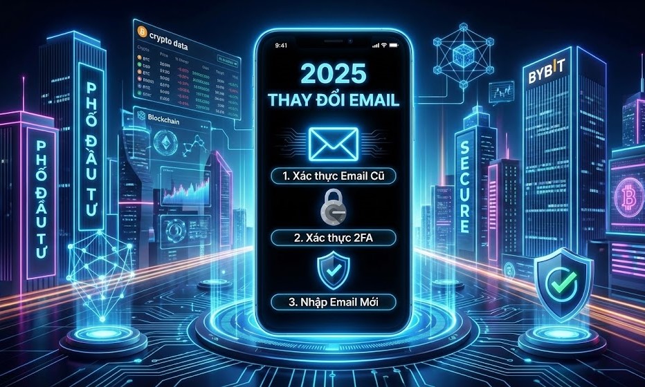 Cách đổi email trên Bybit_phố đầu tư