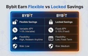 Bybit Earn Flexible vs Locked _phố đầu tư